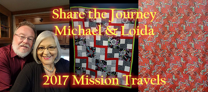 Share the Journey with Michael & Loida, 2017 Mission Travels